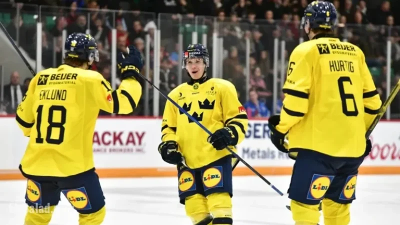 Sweden Targets Gold at 2026 World Juniors Championship