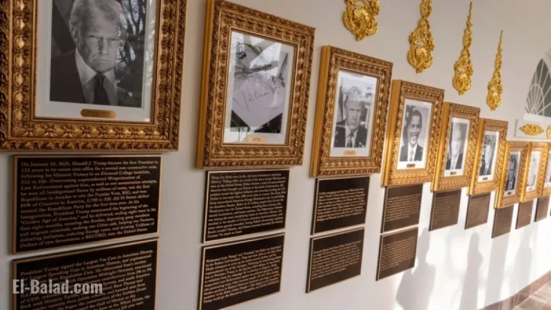 Trump Installs Partisan Plaques for Predecessors on Presidential Walk of Fame