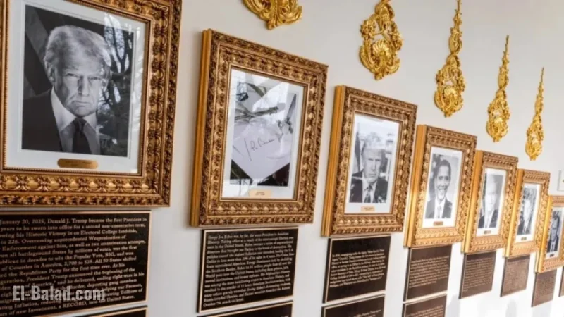 White House Erects Plaques Mocking Obama and Biden