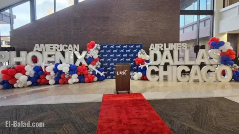 American Airlines Launches Nonstop Flights from Lincoln to Dallas, Chicago, Phoenix