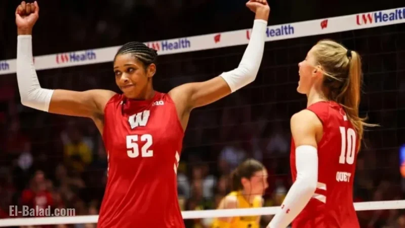 Carter Booth’s Viral Moment Sparks Wisconsin Volleyball’s Rally