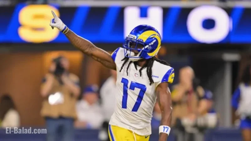 Davante Adams Inactive for Thursday Night Football