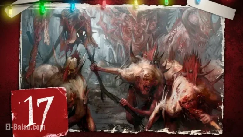 Day 17: Feast with Flesh-eater Courts in Grotmas Calendar Festivities