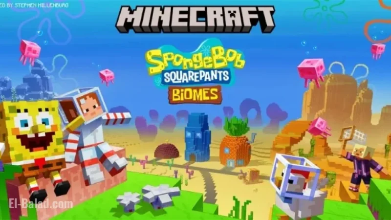 Explore SpongeBob SquarePants Biomes in Minecraft
