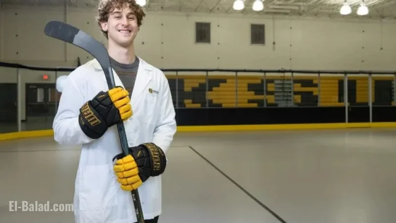 Hockey and Science Propel Student to a Thriving Research Community