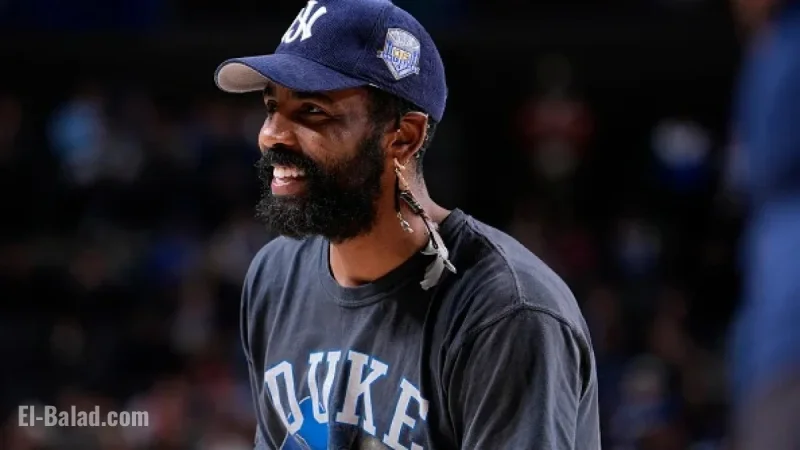 Kyrie Irving Launches Karate-Kicking Robot in Surprise Mavericks Visit Video