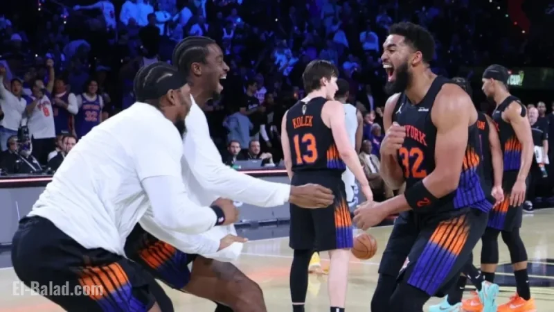 New York Knicks Triumph Over Spurs to Win Emirates NBA Cup