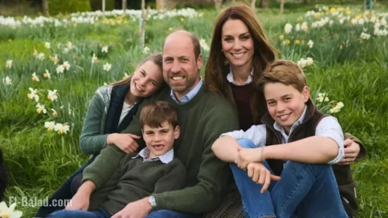 Prince and Princess of Wales Unveil 2023 Christmas Card Photo