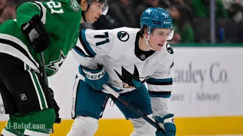 Stars Confront Celebrini in Upset Against Sharks