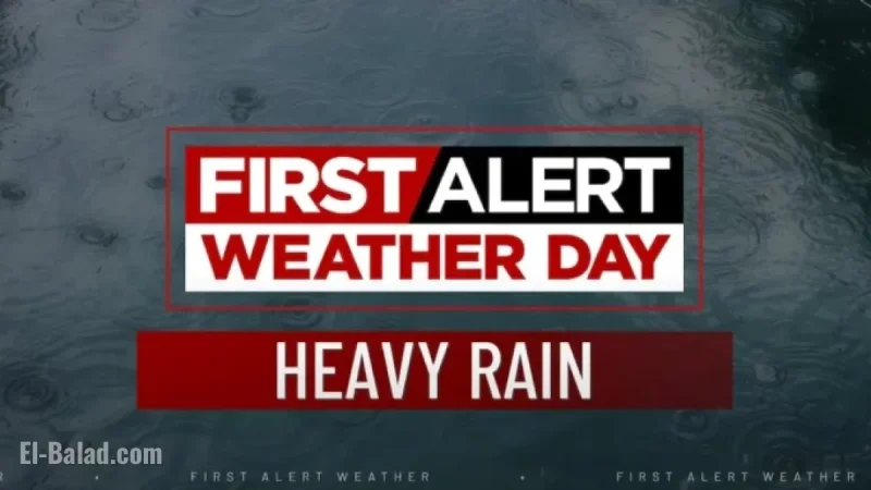 Tonight’s Heavy Rain Diminishes