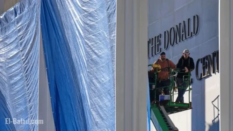 Trump’s Name Now Adorns Kennedy Center Signage