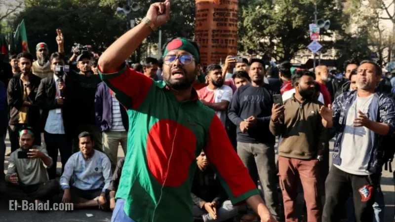 Violence Erupts in Bangladesh Following Activist Sharif Hadi’s Death
