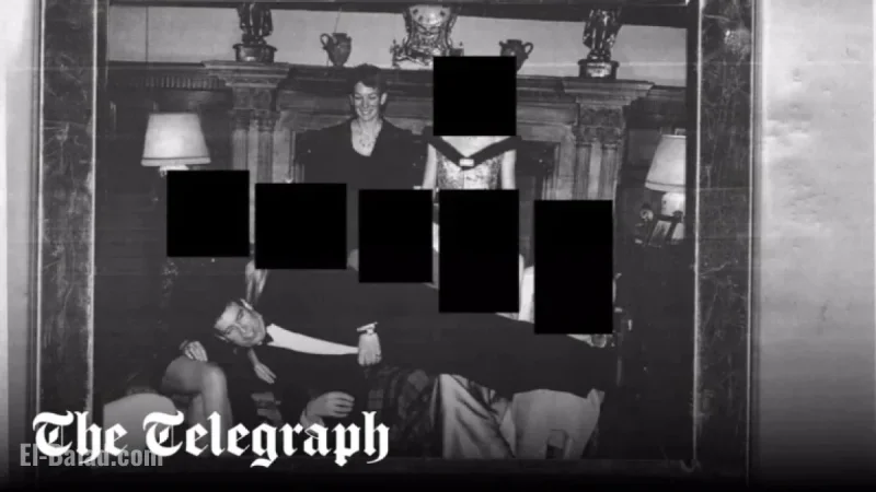 Andrew Spotted Reclining with Five Women in Epstein Documents