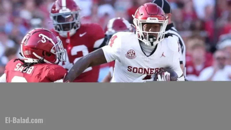 Deion Burks Shines as Oklahoma’s Standout Wide Receiver in CFP