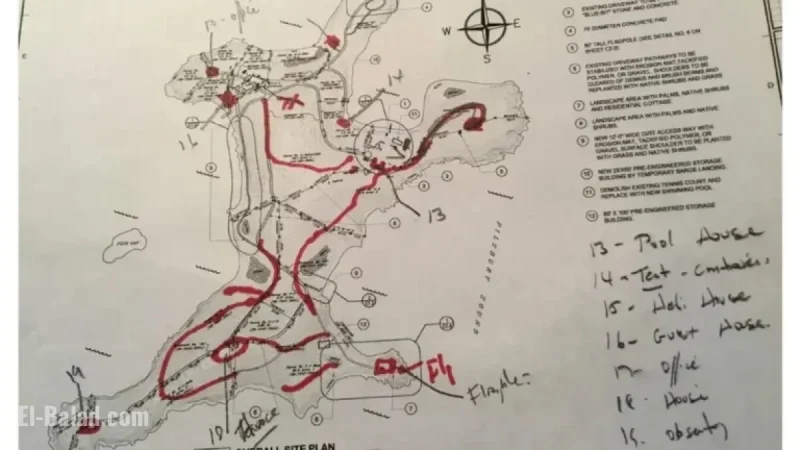Epstein Island Secrets Unveiled in ‘Blueprint of Abuse’ Map