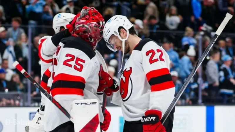 Markstrom Shines with 32 Saves as Devils Edge Mammoth