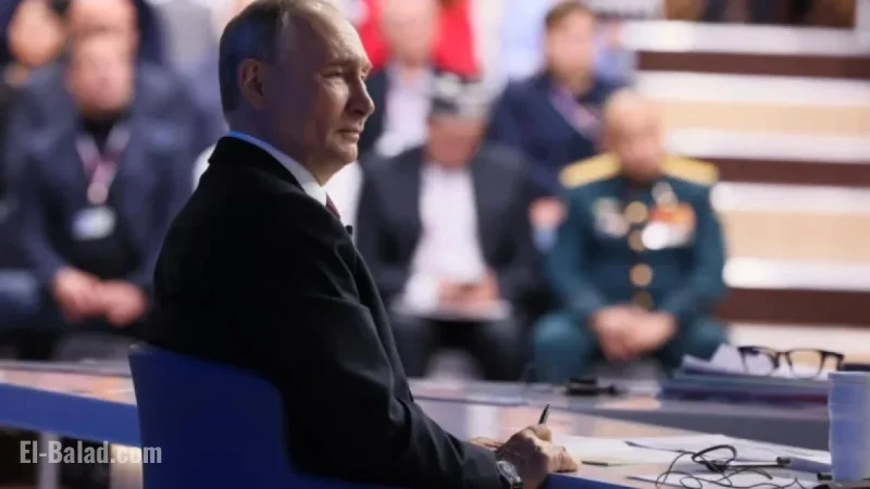 Putin Vows to Achieve Kremlin’s Military Objectives in Ukraine