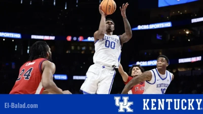 Kentucky Triumphs Over No. 22 St. John’s in Saturday Showdown