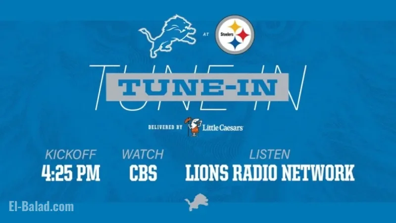 Watch Lions vs. Steelers: TV, Radio, and Live Updates – Detroit Lions