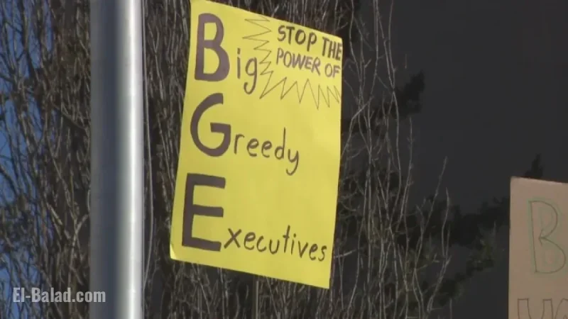 Baltimore Residents Protest BGE Rate Hikes, Demand Public Utility Solutions
