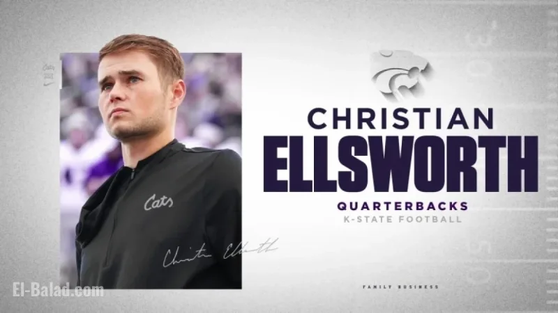 K-State Appoints Christian Ellsworth as New Quarterbacks Coach