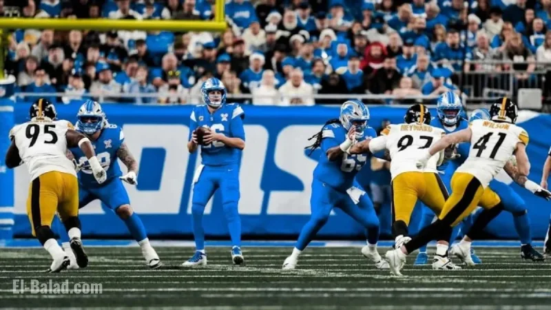 Steelers Battle Lions on December 21 Showdown
