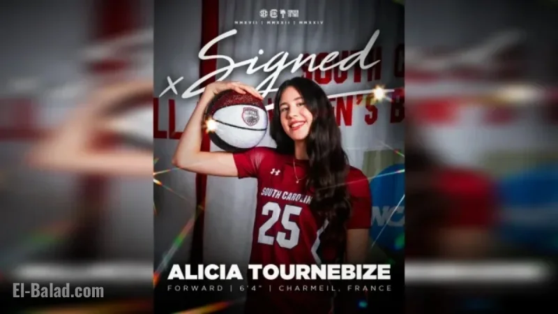 Tournebize Joins Gamecocks Post-Holiday – University of South Carolina Athletics