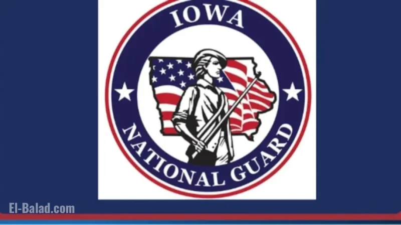Wounded Iowa National Guard Soldiers Return from Syria Attack