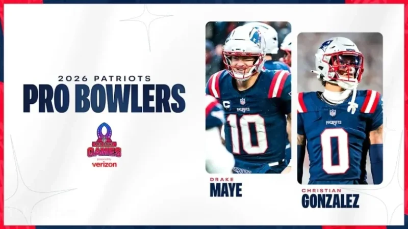 Christian Gonzalez, Drake Maye Chosen for 2026 Pro Bowl Selection