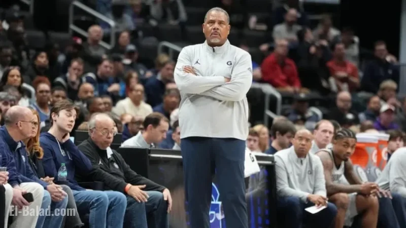 Georgetown’s Ed Cooley Suspended One Game for Water Bottle Incident