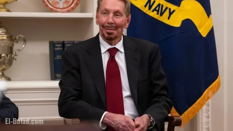 Larry Ellison Supports Paramount’s $40B Bid for Warner Bros. Acquisition