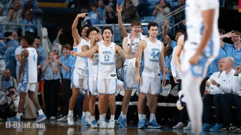 Lucas Celebrates Success in University of North Carolina Athletics