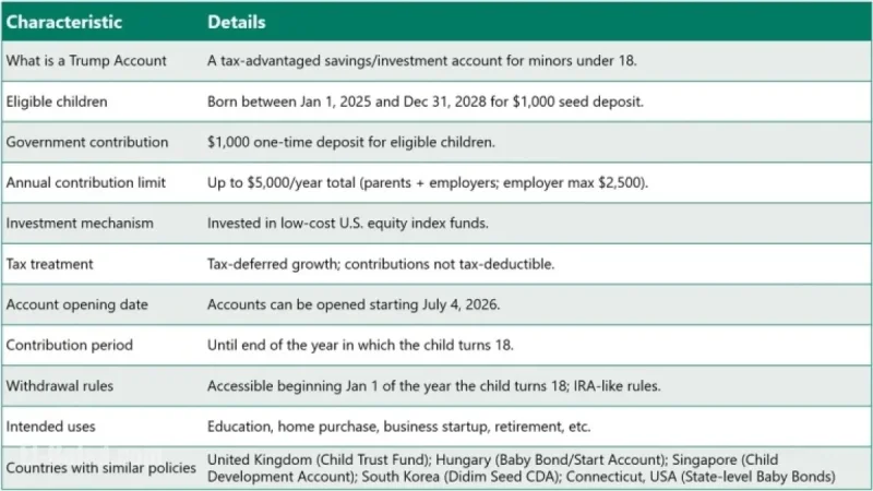 Trump Launches Account for Under-18s