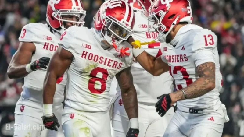Indiana vs. Alabama: College Football Playoff Quarterfinal Time and TV Details