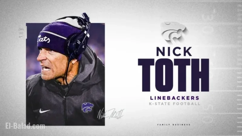 K-State Appoints Nick Toth as Linebackers Coach
