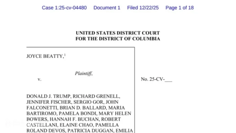 Lawmaker Sues Trump to Erase Name from Kennedy Center