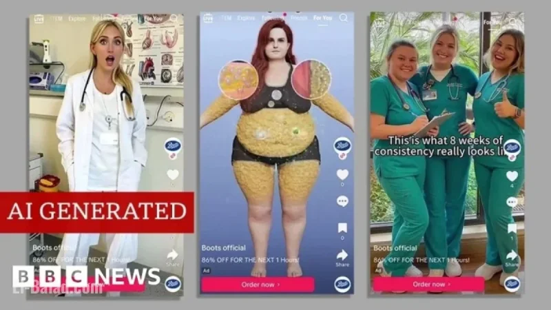 TikTok Eliminates AI Weight Loss Ads from Fake Boots Account