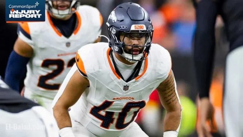 Broncos Rule Out 5 Players for Thursday Night Game Against Chiefs