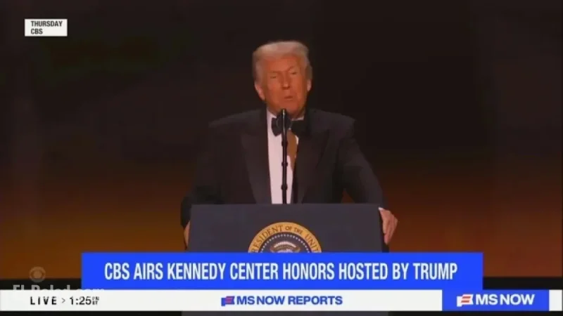 CBS Edits Trump’s Kennedy Center Speech to Two Minutes, Omits New Name