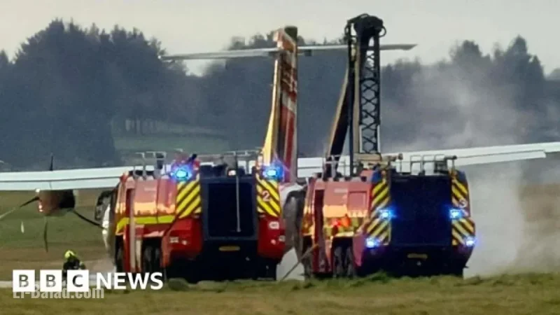 Fire Crews Respond to Aberdeen Airport Runway Incident