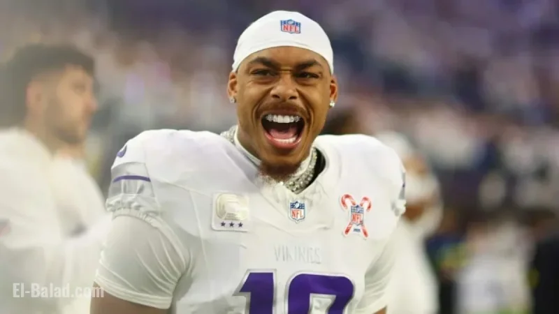 Justin Jefferson Surpasses Randy Moss’ NFL Record for Six-Season Yards