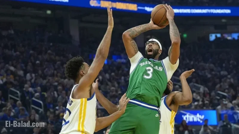 Mavericks’ Anthony Davis Injured During Game Against Warriors