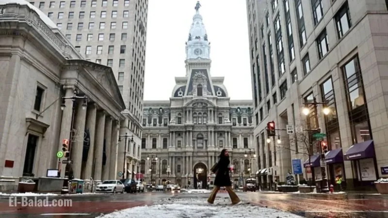 Philadelphia Faces Snow, Sleet, and Ice This Friday