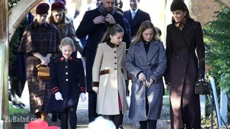 Princess Charlotte Leads Royal Family Cousins in Christmas Walk