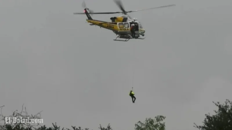 Rescue Team Saves Woman Swept Nine Miles in San Jose Creek Storm