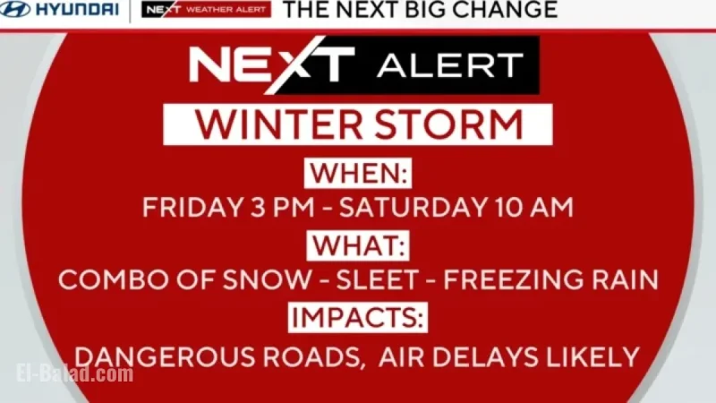 Severe Snowstorm to Disrupt Philadelphia Travel Friday: Timing and Totals