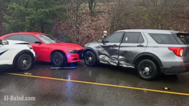 Suspect Arrested After Assaulting WSP Lieutenant and Stealing Vehicle