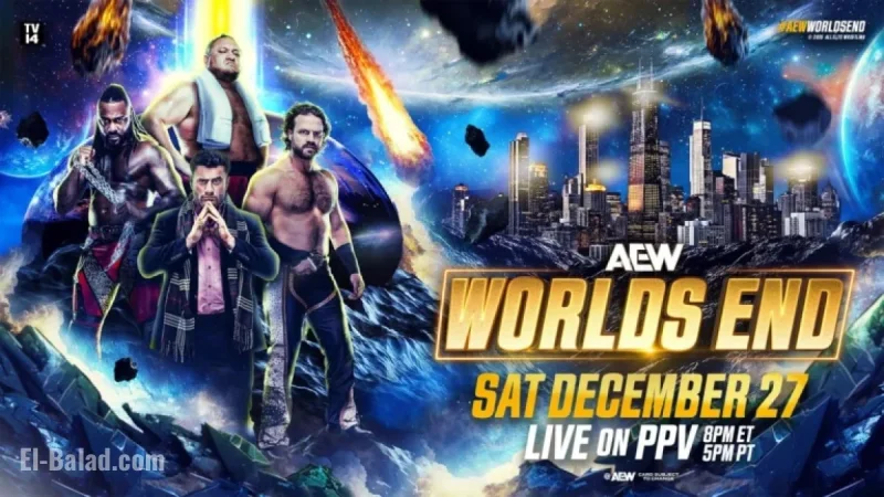 AEW Worlds End Preview: Match Card, Start Time, Streaming Guide