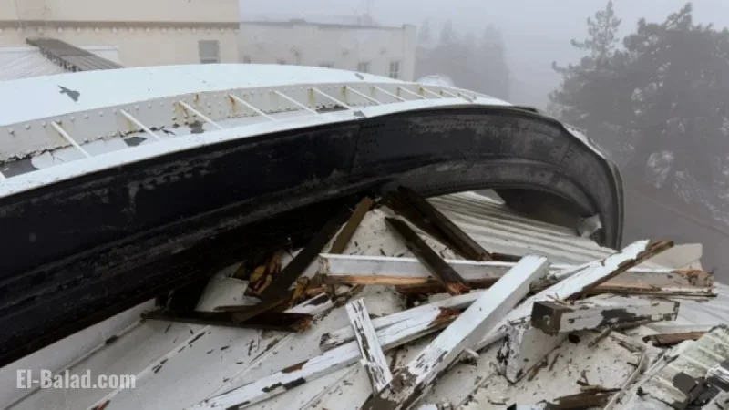 Christmas Day Winds Reach 114 mph, Damaging UC Lick Observatory