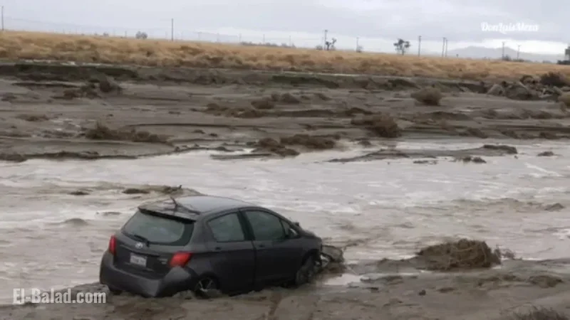 Deputies Discover Man Dead in Submerged Car Amid Lancaster Flooding